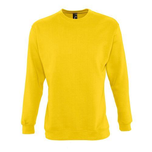 SWEAT PERSONNALISABLE MOLLETON JAUNE
