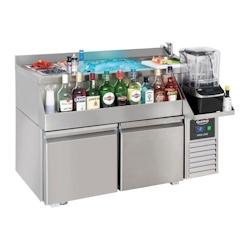Table Réfrigérée 2 Portes Avec Bar À Cocktails - 7489.6000_0