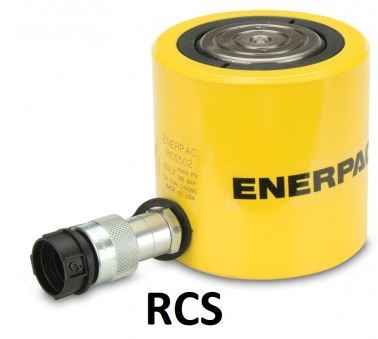 Vérin hydraulique extra-plat simple effet 10 à 90 Tonnes RCS pour espaces réduits_0