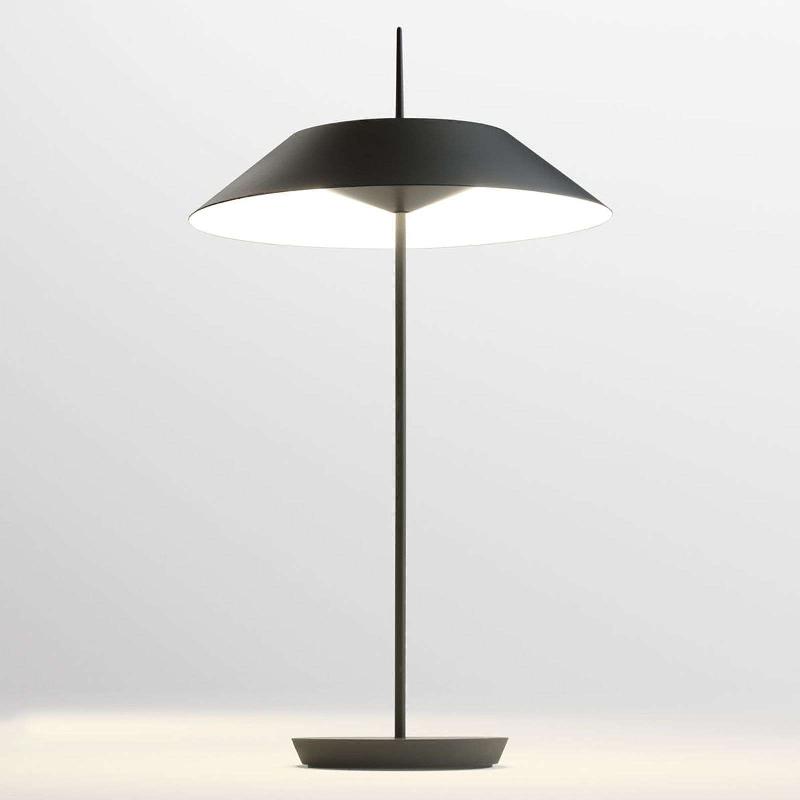 VIBIA MAYFAIR LAMPE À POSER LED, GRIS GRAPHITE