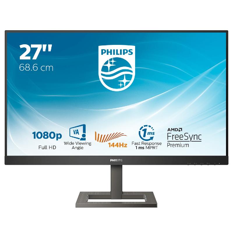 PHILIPS E LINE 272E1GAEZ/00 - Moniteur Gaming 27'' Full HD 1920x1080, VA, 144Hz, AMD FreeSync Premium_0