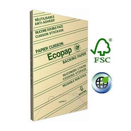 500 FEUILLES DE CUISSON ECOPAP 60 X 40 CM