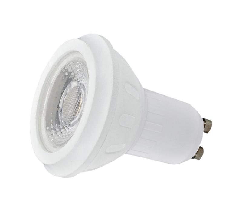 Ampoule LED spot MR16 - 5W, 350 lm, GU10, 3000K - lumière blanche chaude - 25 000 heures de durée de vie_0