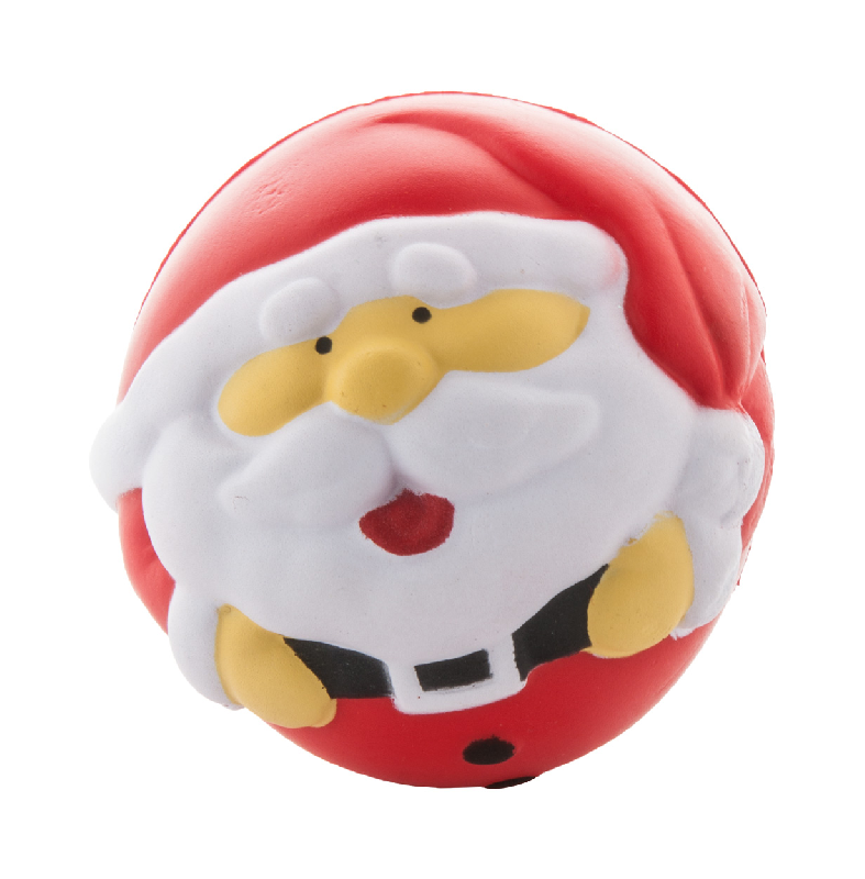 Balle anti-stress - Père-Noël - Rouge - 26g_0