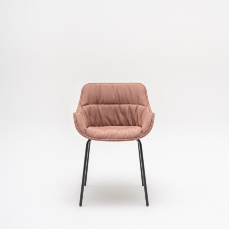 Chaise pied métal BALTIC Soft Duo_0