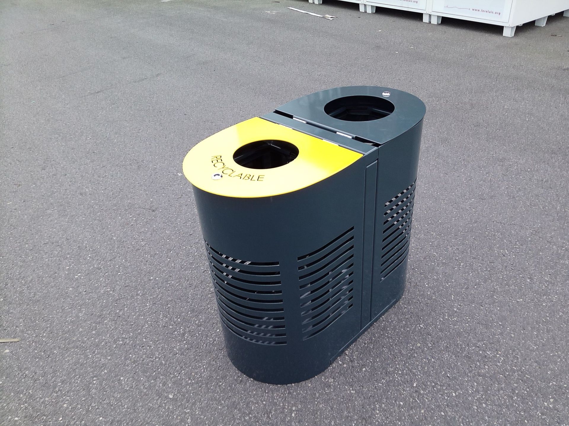 Corbeille mono-flux ou bi-flux Rubis_0