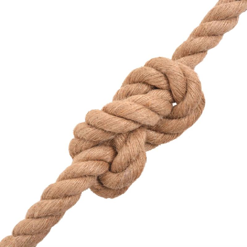 CORDE 100% JUTE 6 MM 500 M CABLE DE CONSTRUCTION MAISON JARDIN 02_0003321_0