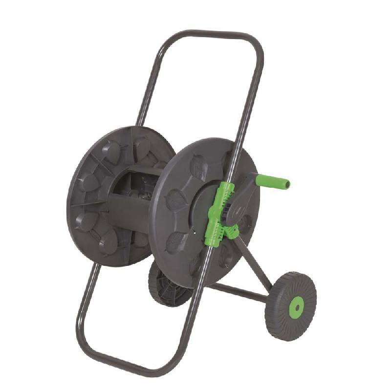Dévidoir sur roue à équiper PRA-DB-1105 - Adaptateurs rapides - Capacité 60m Ø12.5mm, 40m Ø15mm, 30m Ø19mm_0
