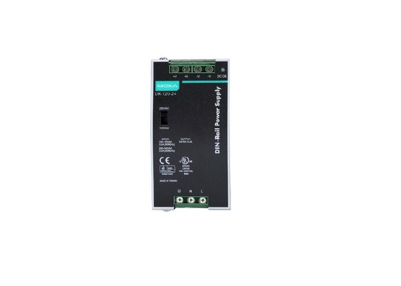 Commutateur DR-120-Série 24 - 120W/5A - Rail DIN 24 VDC - Température de fonctionnement -10 à 60°C_0