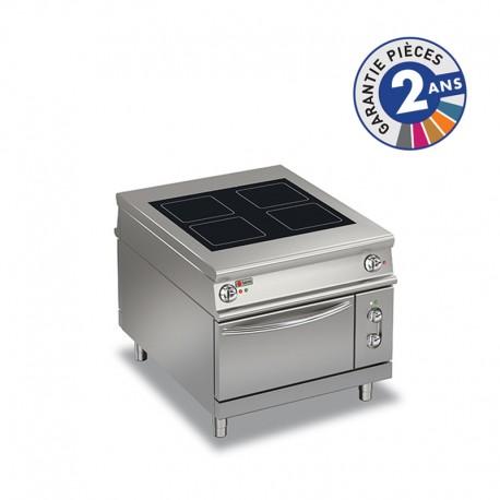 Fourneau électrique vitrocéramique traversant - 4 zones - Baron 1100 - 110PCFVCE900_0