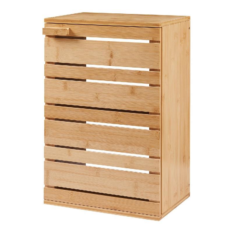 Helloshop26 - Armoire étagère meuble de rangement 50 x 33 x 20 cm murale de salle de bain bambou naturel 03_0008890 - 3000224397648_0