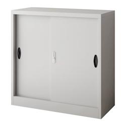 Helloshop26 - Casier de bureau armoire meuble de rangement pour bureau atelier chambre acier de bureau rieti acier laqué 90 x 40 x 03_0008814 - 30010_0