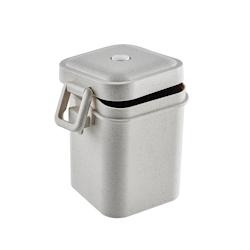 Packnwood FHC - 25Pcs - Pot à soupe réemployable en composite beige avec couvercle - 105x90x125mm 600ml - beige plastique 294WSOUP600_0