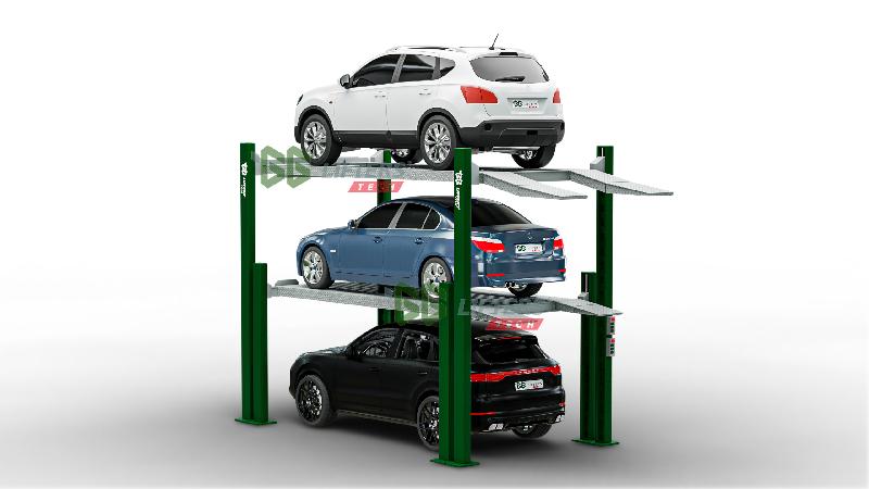 Pont 4 colonnes parking