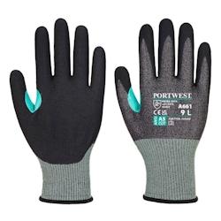 Portwest - Gants anti coupures en mousse nitrile VHR18 noir Noir Taille 7 - noir 5036108362448_0