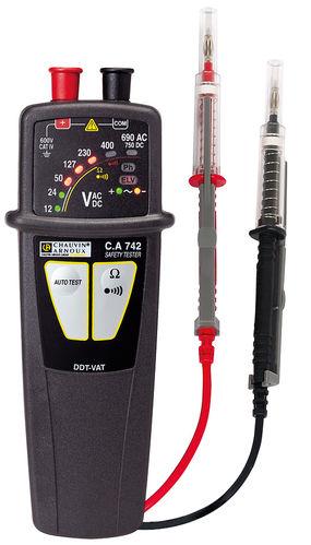 Testeur de tension VAT 12-690V AC / 12-750V DC - EN61243-3 - IP2X - NF C 18-510 - CARCA742-IP2X_0