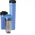 Valve-in-head - corps de filtre Hardy Filtration - 10 et 20 pouces avec bouton de décharge et paroi épaisse_0