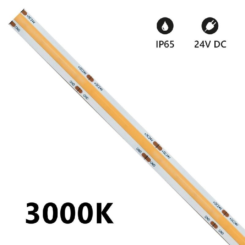 Alcapower Bande Led Cob Ip65 Monochrome 5M 15W/Mt 24V 3000K - multicolore 8059174955076_0