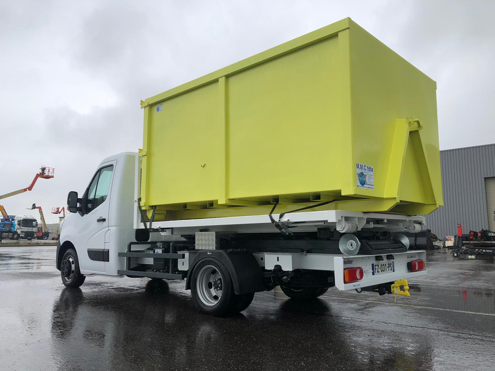 Benne ampliroll 3,5t caisson ouvert 6,4m3  - modèle F 3.2_0