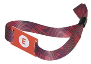 Bracelet RFID - BG Ingénierie - tissu et PVC - personnalisable pour évènements, festivals et concerts_0