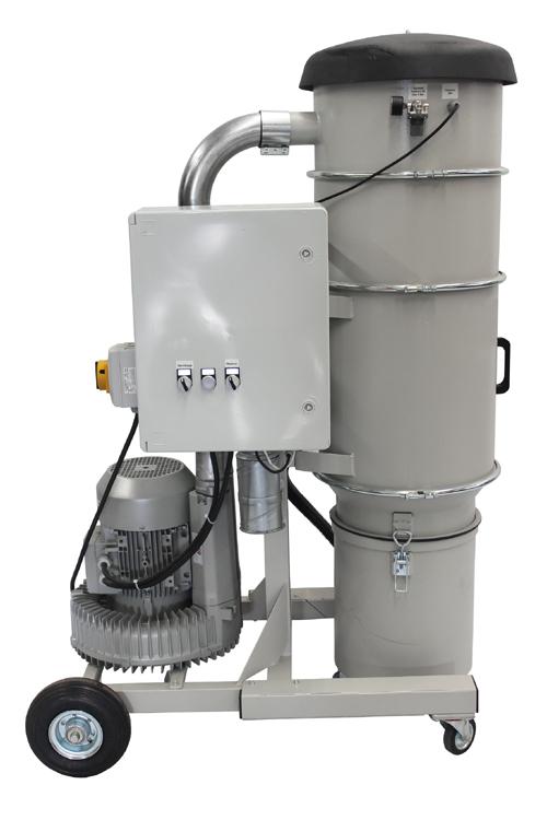 Centrale mobile CE-MOB - aspirateur centralisé industriel haute dépression avec démarrage étoile-triangle_0