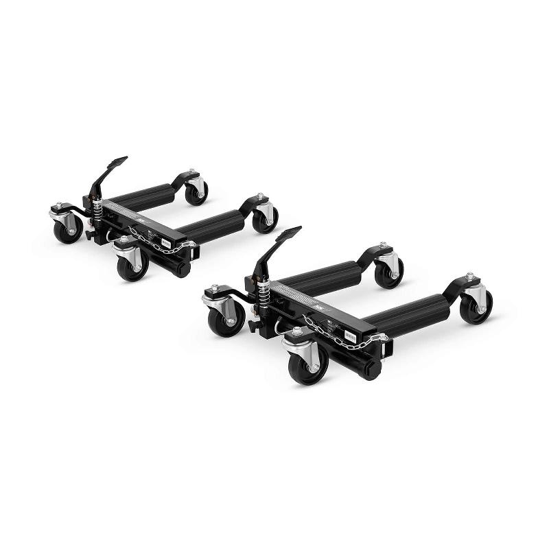 Chariots de déplacement véhicule hydrauliques - 680 kg/chariot - 380 à 660 mm - Lot de 2 unités - Réf 14_0006280_0