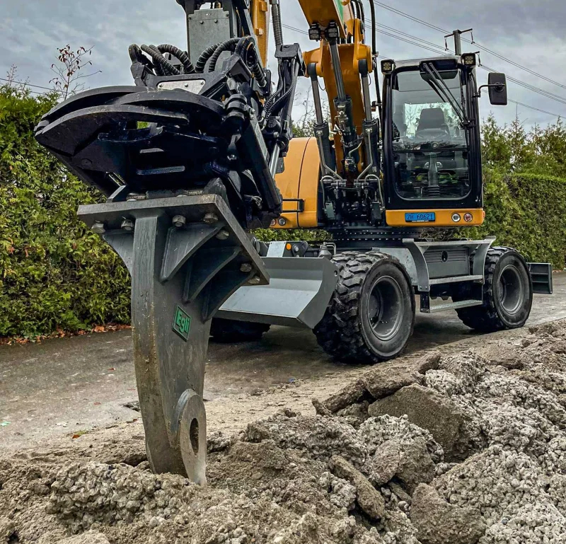 Dent de déroctage Egli - pour sols durs, roches et travaux de construction - 13 à 55 t - 230 à 415 kg_0