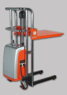 Gerbeur semi-électrique SEJ4120 - 400 kg - Hauteur d'élévation jusqu'à 1700 mm_0