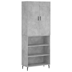 Helloshop26 - Buffet bahut commode armoire meuble de rangement organisateur cuisine salle de séjour salon haut 69,5 x 34 x 180 cm 02_0034536 - 300021_0