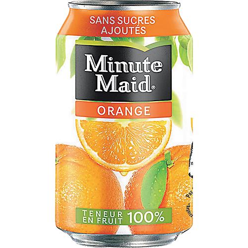 MINUTE MAID ORANGE CANETTE - 24 UNITÉS DE 330 ML