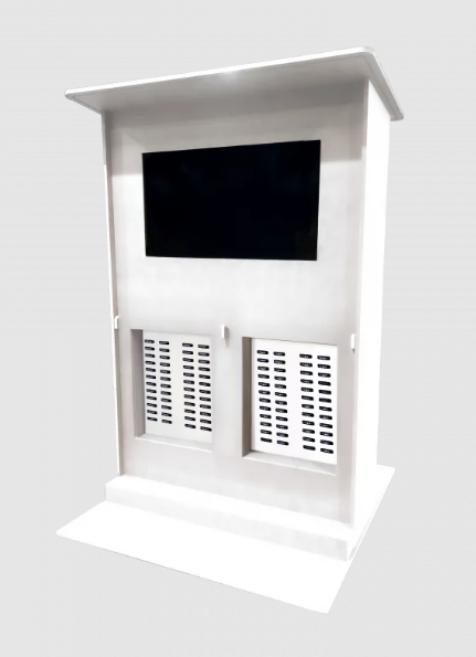 Station de batterie externe outdoor avec 48 batteries portatives en libre-service - Nomade 100_0