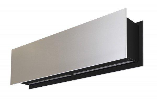 Zen M 1000 A - Rideau d'air décoratif minimaliste et personnalisable avec panneaux en aluminium anodisé_0