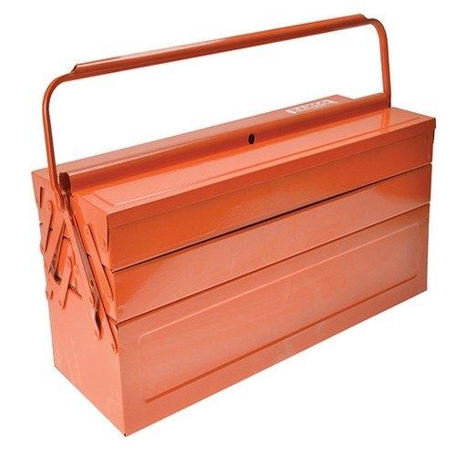 Boîte à outils métallique cantilever Bahco - Orange - 22 pouces_0
