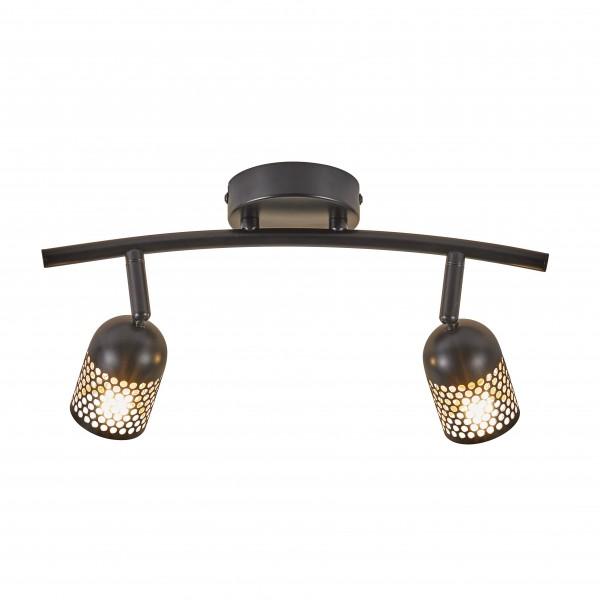 ALFRED SPOT 2 MÉTAL ET PLASTIQUE NOIR G9 - NORDLUX 49840103