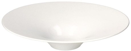 ASSIETTE CREUSE GOURMET BLANC 30.5 CM