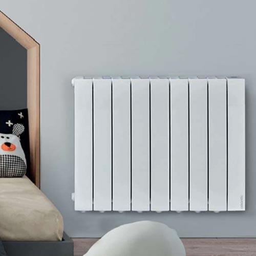 ATLANTIC ACCESSIO DIGITAL 2 RADIATEUR À INERTIE FLUIDE HORIZONTAL BLANC 1500W - 524915 - ATLANTIC