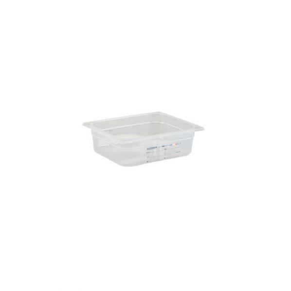Bacs de stockage alimentaire gastronorme Rolléco - 3,4 à 7,7L - Polypropylène transparent, couvercle hermétique_0