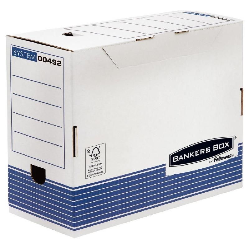 BANKERS BOX BOÎTE ARCHIVES AUTOMATIQUE BANKERS BOX FSC - DOS 15 CM (PRIX À L'UNITÉ)