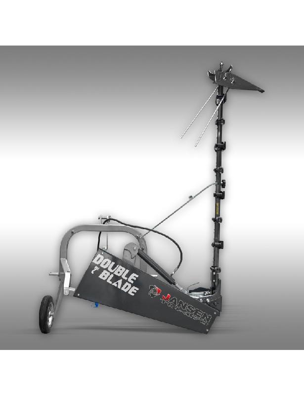 Barre de coupe TM-170 double lame, 3 points, faucheuse 1M70 Jansen_0