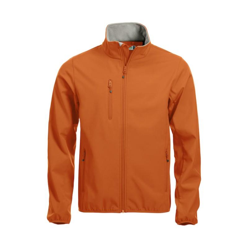 Basic Softshell Jacket - 020910 - veste de travail 3 couches avec col doublé et zips YKK_0
