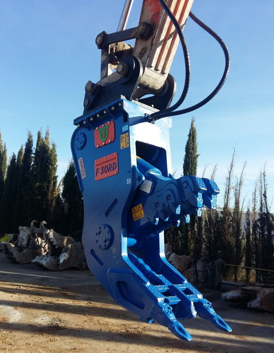 Pince de démolition pour pelleteuse