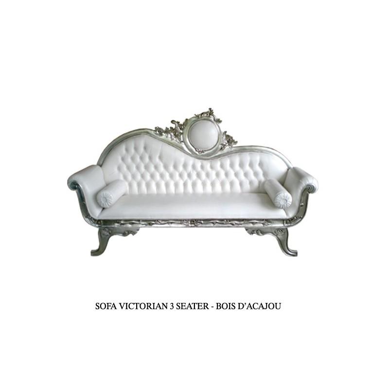 CANAPÉ BAROQUE BLANC