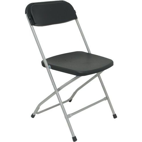 CHAISE DE RÉUNION VIVEROS PVC - NOIR - PIQUERAS Y CRESPO