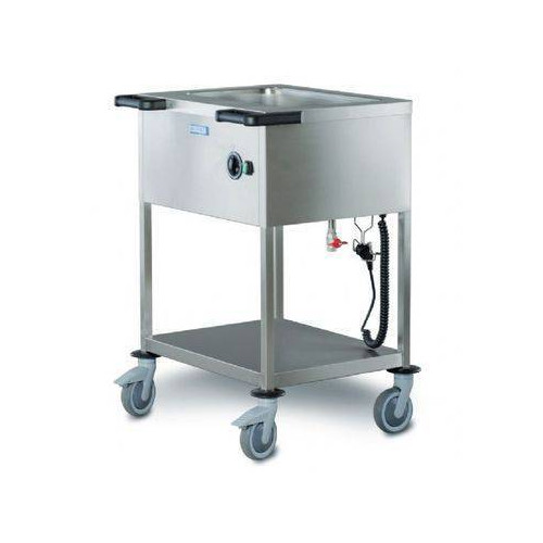 CHARIOT BAIN MARIE 1 CUVE PROFESSIONNEL ÉLECTRIQUE HUPFER - POUR 15 PERSONNES