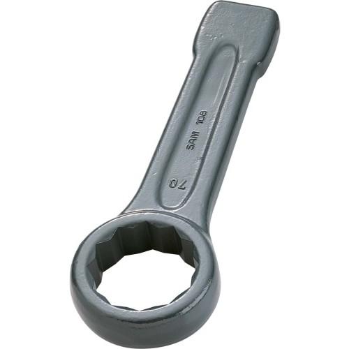 CLÉ POLYGONALE EXTRA-RÉSISTANTE À FRAPPER AVEC TÊTE 12 PANS - SÉRIE 108 - 30 MM SAM OUTILLAGE