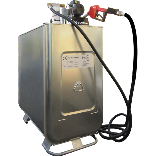Cuve à fioul double paroi COMBI 1000L - pompe 56L/min - volucompteur électronique_0