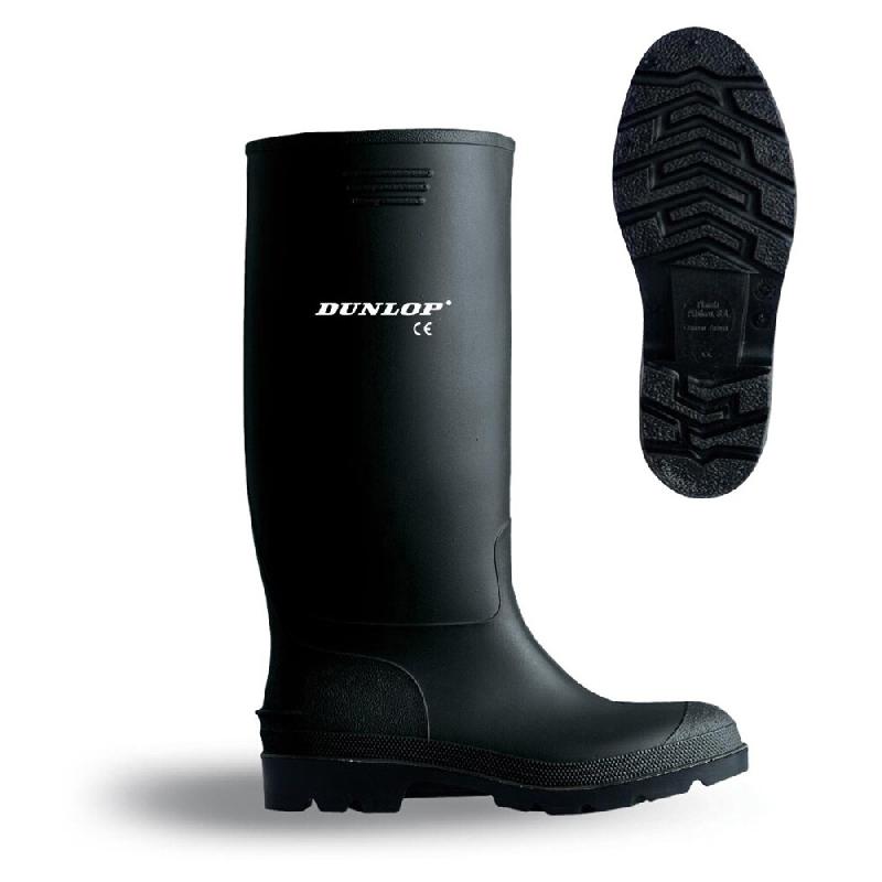 DUNLOP - Pvc Waterproof Boot Size 46 Tall Black Upper Dunlop - 46 matière synthétique 8713197301165_0