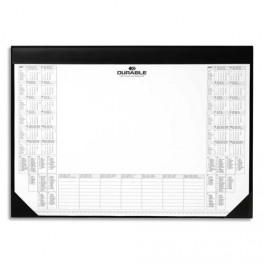 DURABLE SOUS-MAIN CALENDRIER NOIR - DIMENSIONS L59 X H42 CM