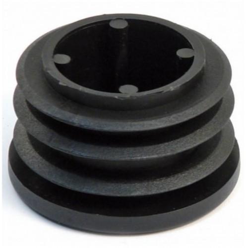EMBOUT NOIR ENTRANT-ROND-18MM AVL