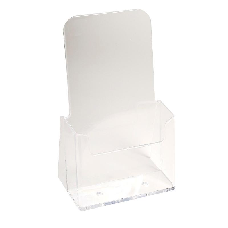 Exacompta Lot de 10 Distributeur format prospectus DL 1 case Office cristal - transparent matière synthétique 73058D_0